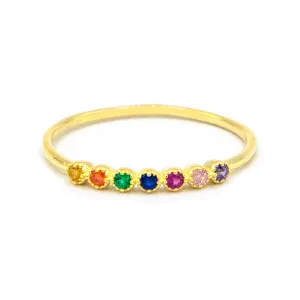 Rainbow Bubble Ring