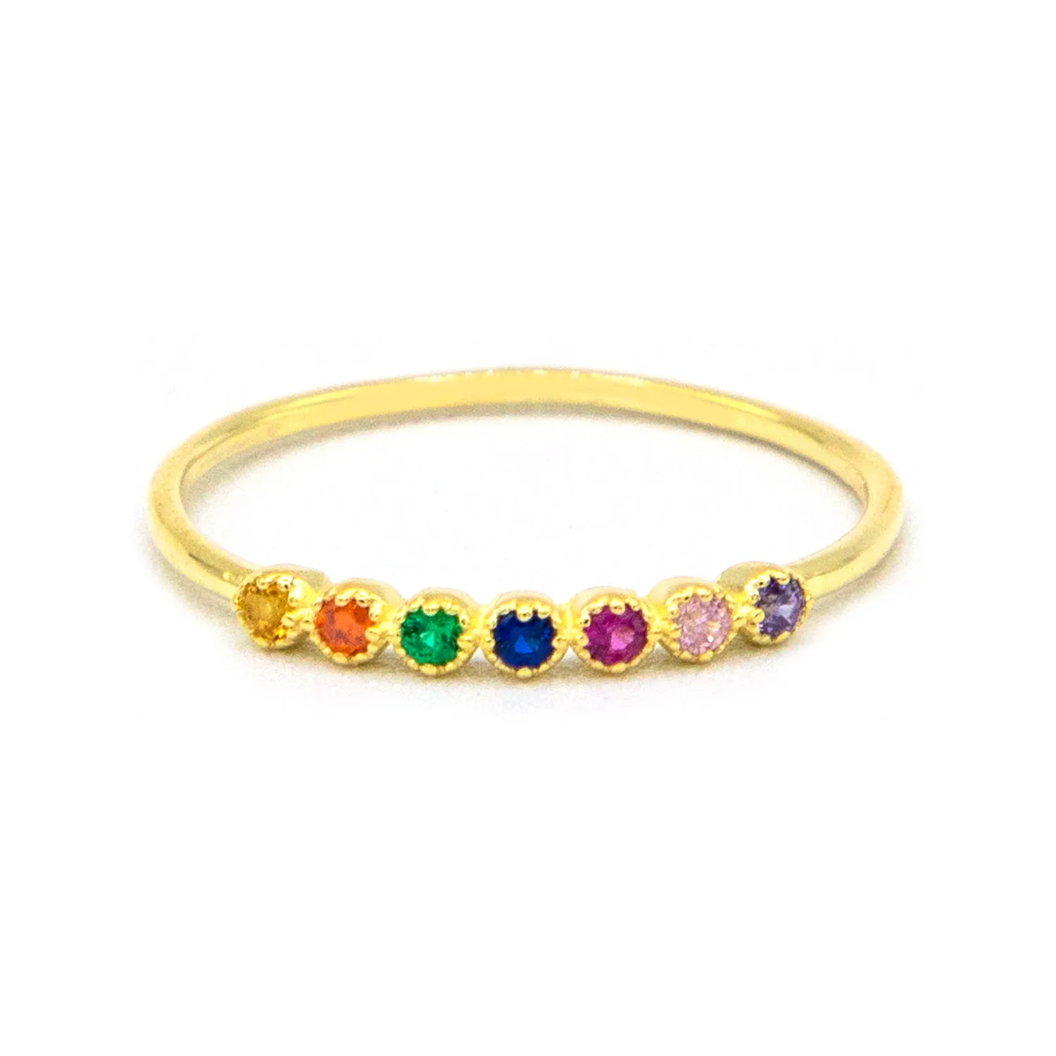 Rainbow Bubble Ring
