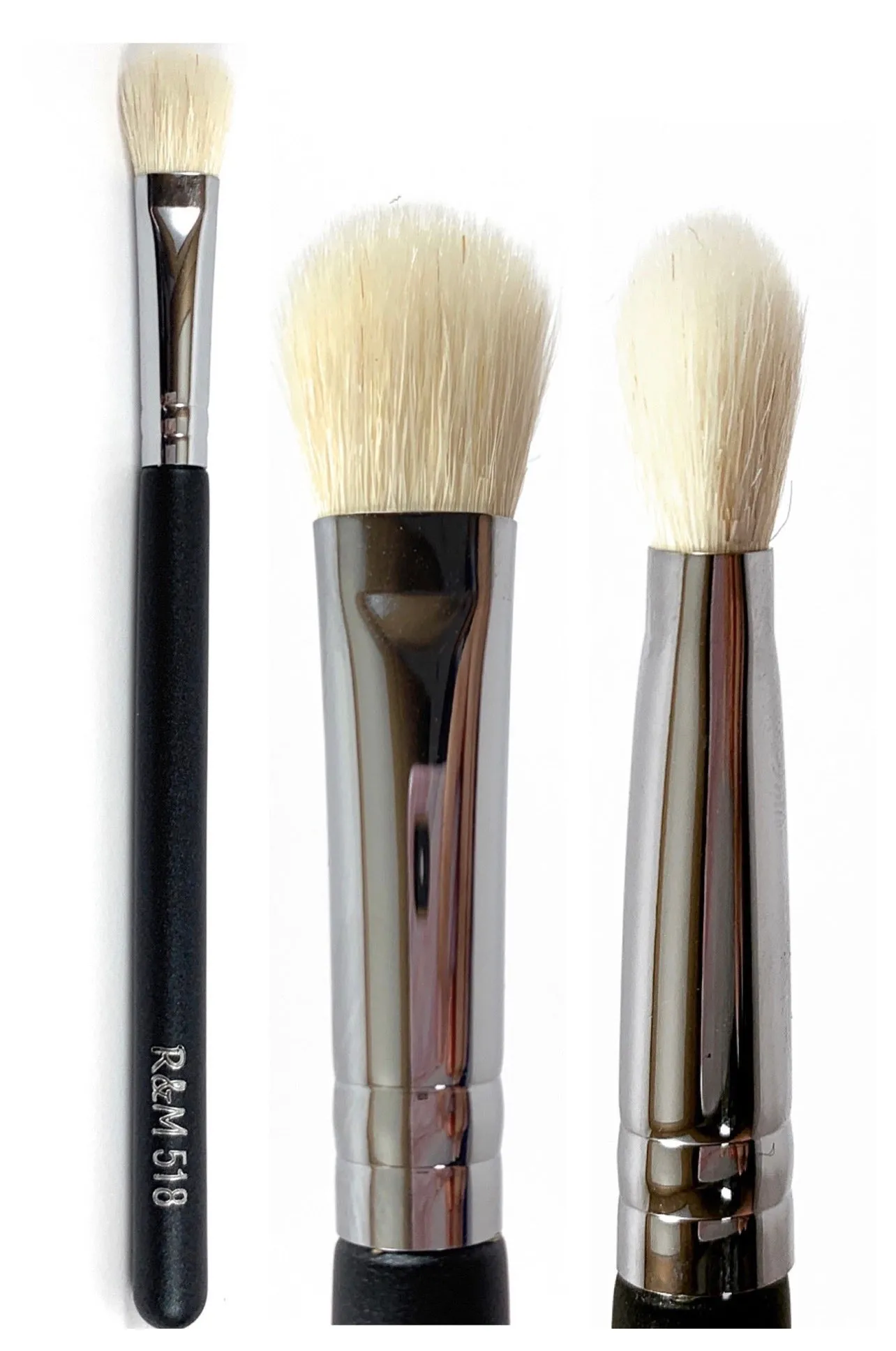 R&M 518 Paddle Shape eyeshader & Blending brush