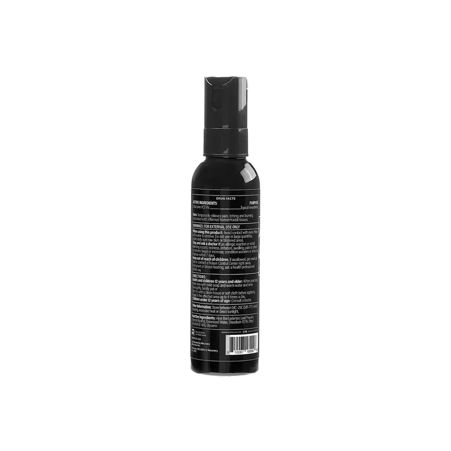 Recovery Derm - Numbing Spray 4 oz