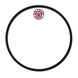 Red Crown: Modern Disc Dry Erase Wall Sign