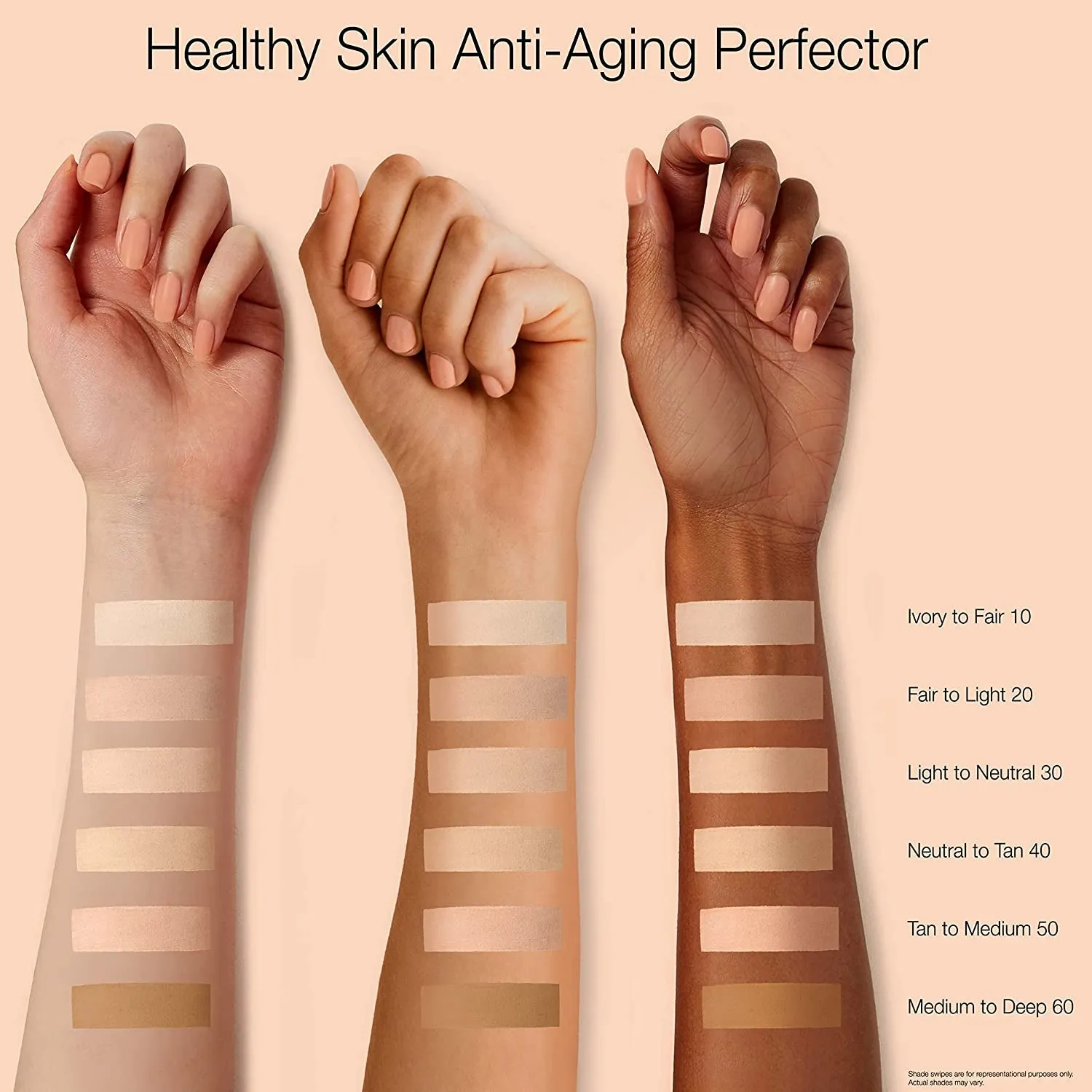 Retinol Treatment and Tinted Facial Moisturizer, Healthy Skin Anti-Aging Perfector with Broad Spectrum SPF 20 Sunscreen with Titanium Dioxide, 20 Fair to Light, 1 Fl. Oz