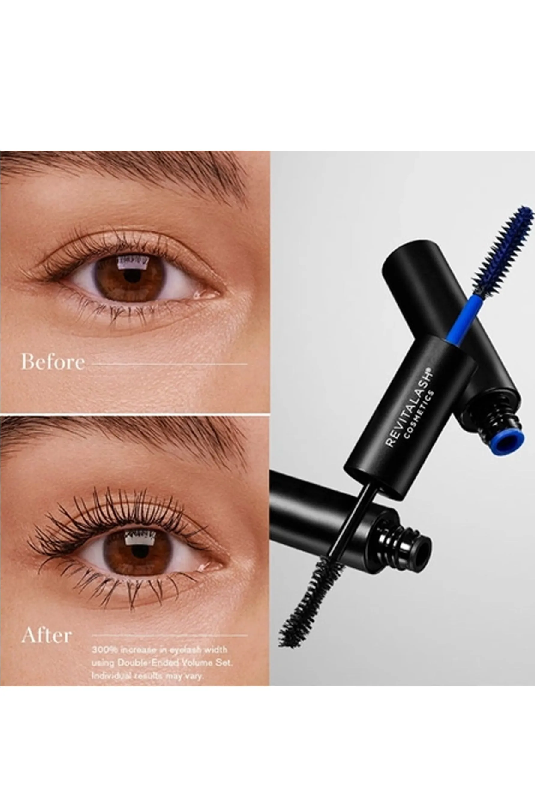 RevitaLash Double Ended Volumizing Primer and Volumizing Mascara Black