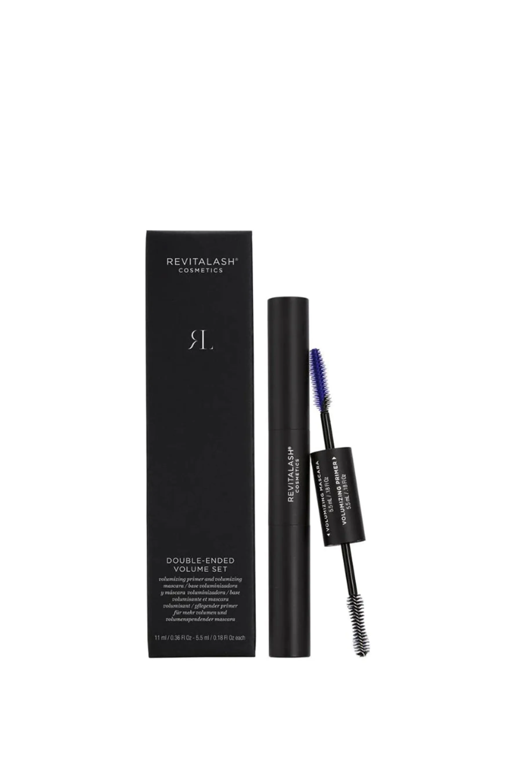 RevitaLash Double Ended Volumizing Primer and Volumizing Mascara Black