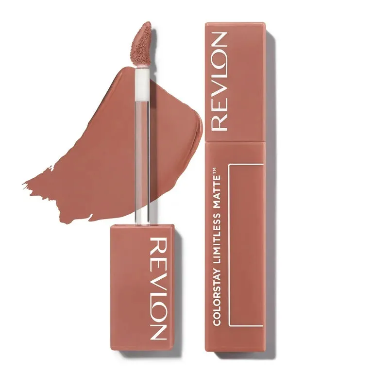 Revlon ColorStay Limitless Matte Liquid Lipstick, 24HR Wear, , 001 Beauty Sleep