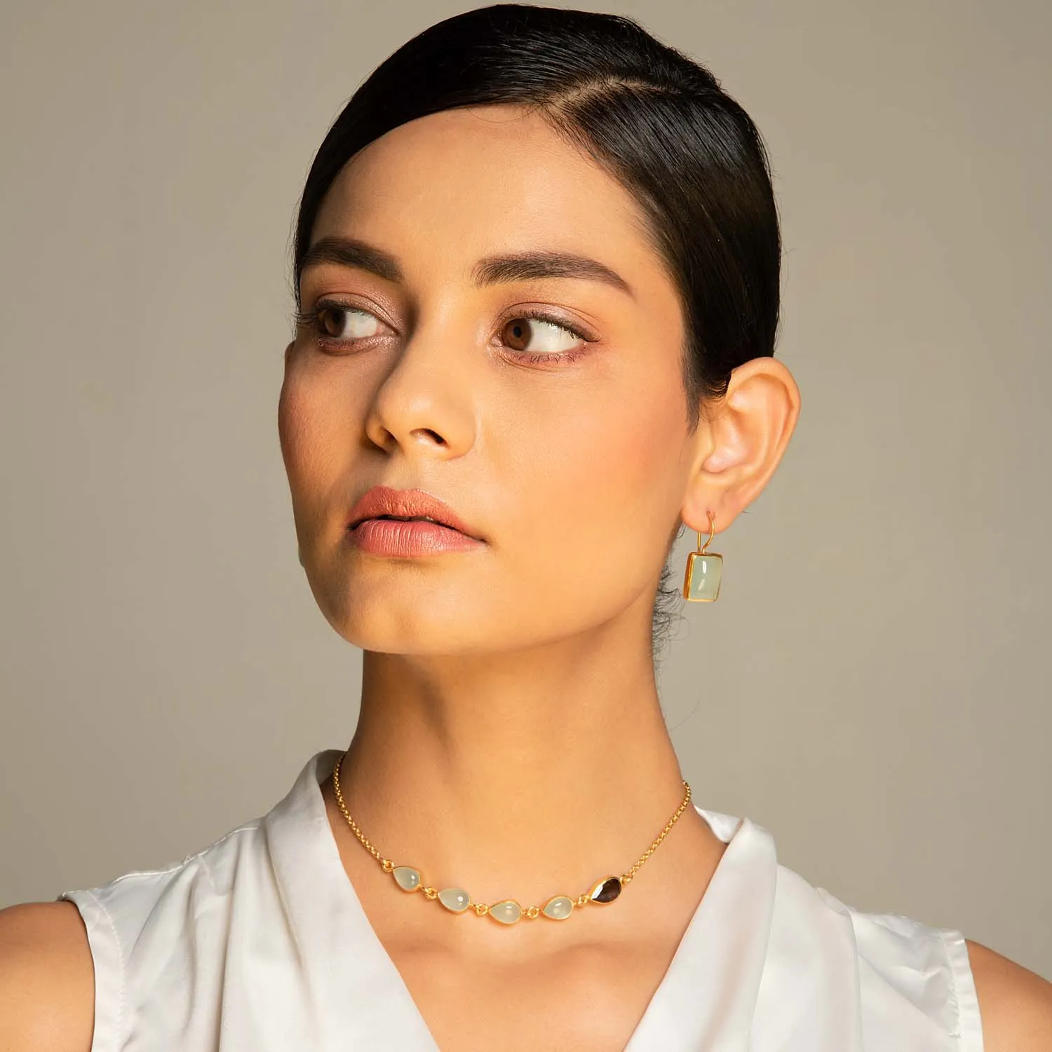Rhea Aqua Earrings