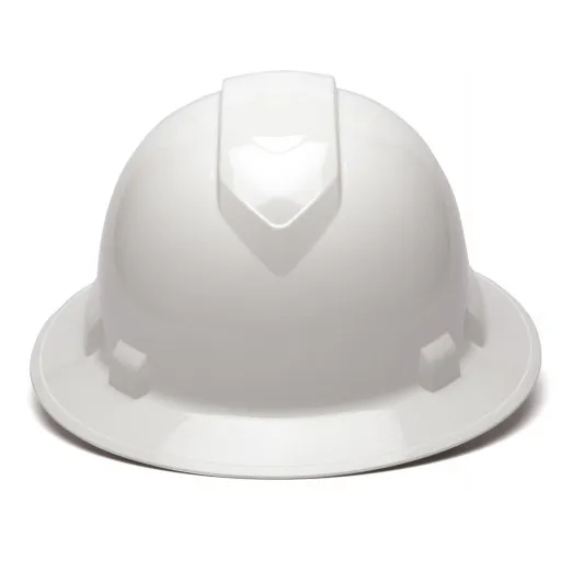 Ridgeline Full Brim Hard Hat with 4-Point Ratchet Suspension