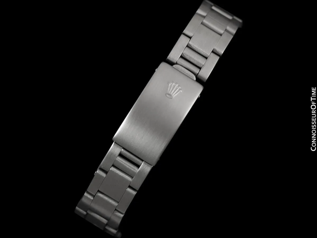 Rolex Date (Datejust) Mens Quick-Setting Watch with Silver Dial - Stainless Steel