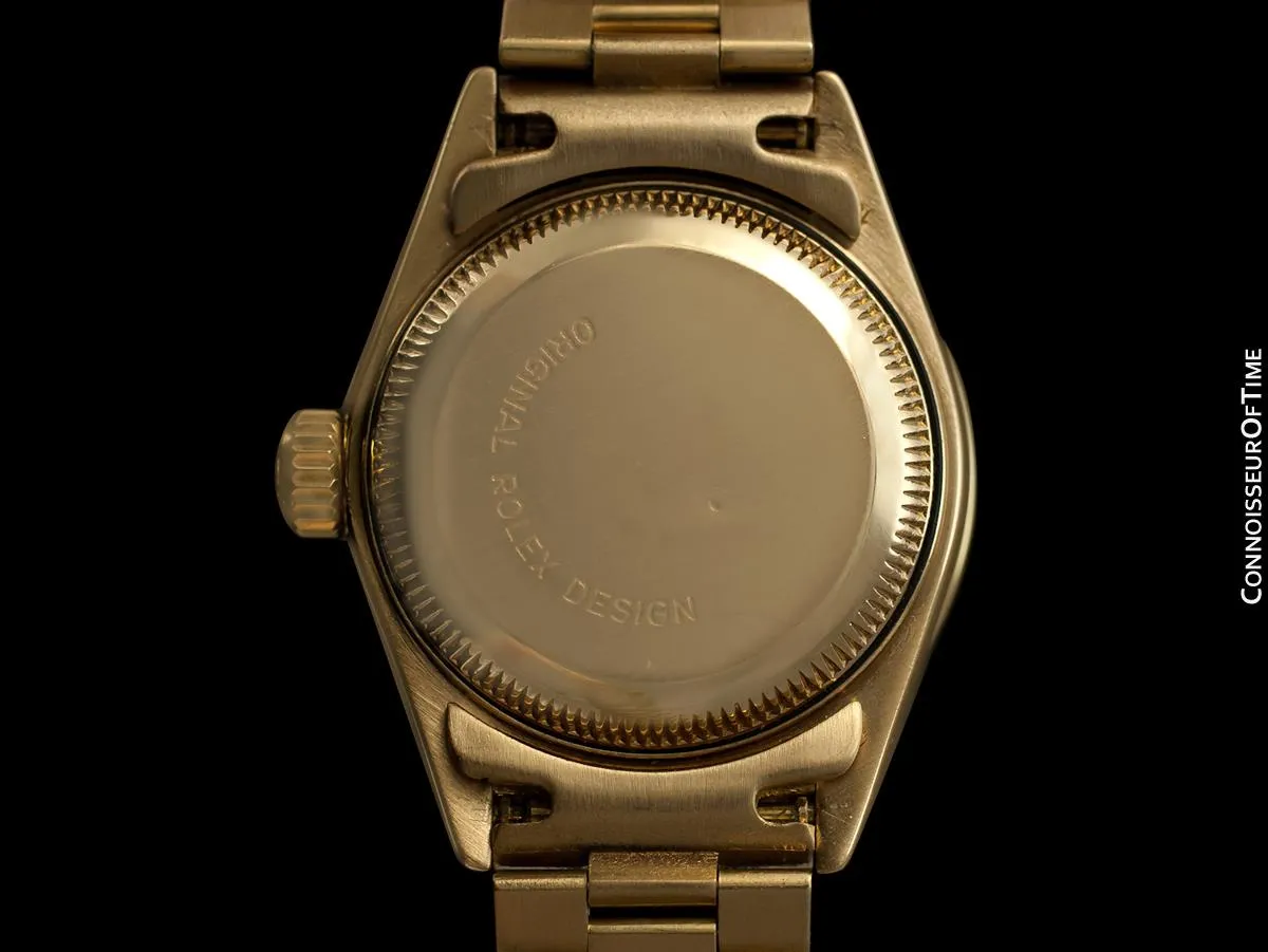 Rolex Ladies President Datejust, 69178 - 18K Gold & Rolex Factory Diamond Dial