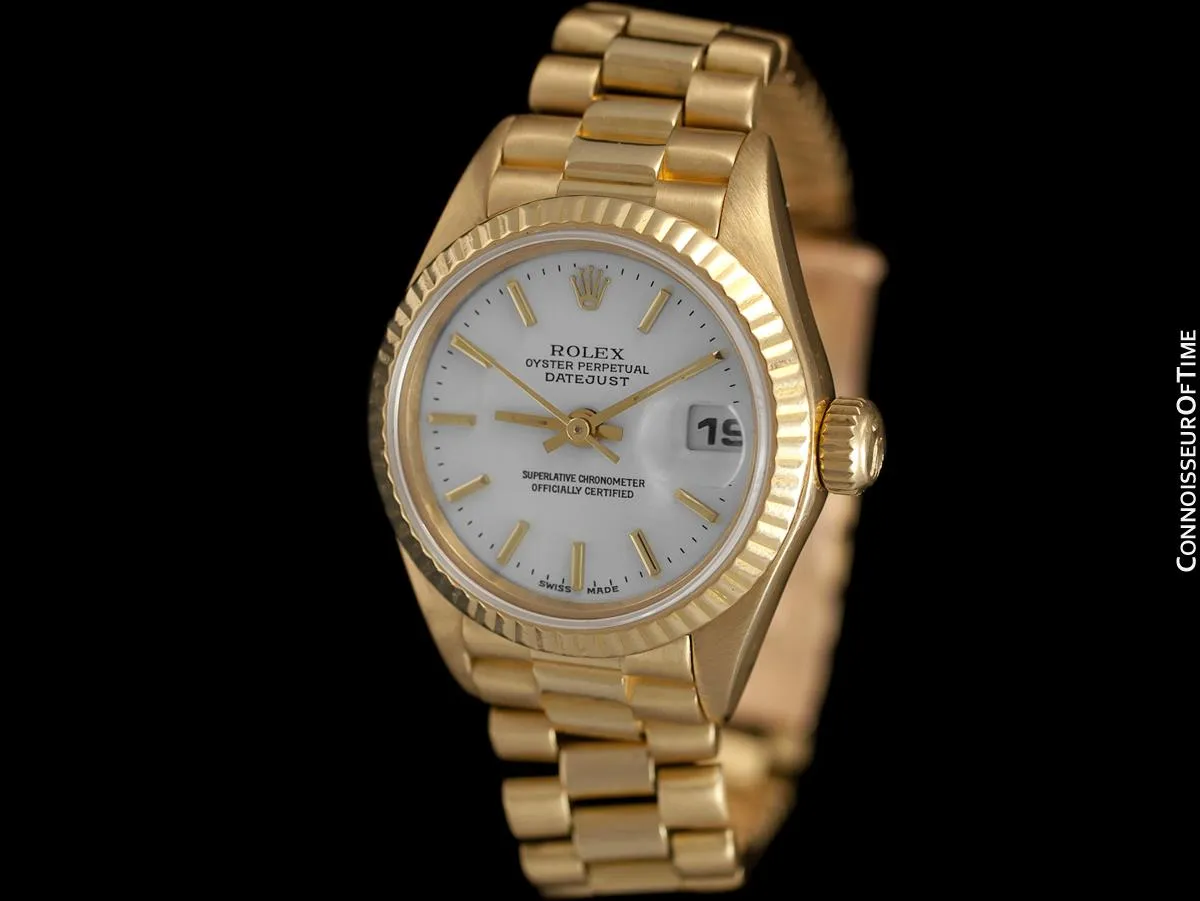 Rolex Ladies President Datejust, 69178 - 18K Gold