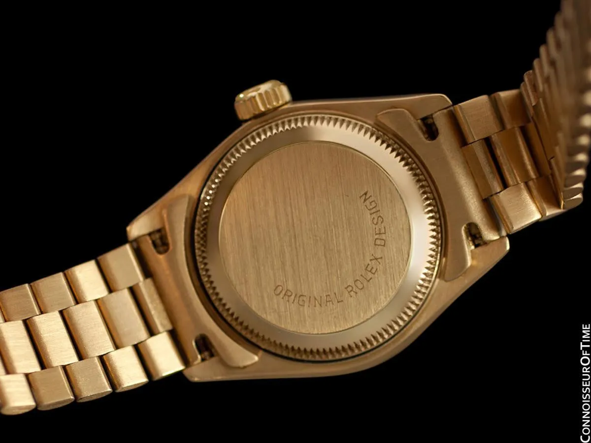 Rolex Ladies President Datejust, 69178 - 18K Gold