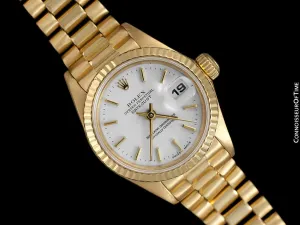 Rolex Ladies President Datejust, 69178 - 18K Gold