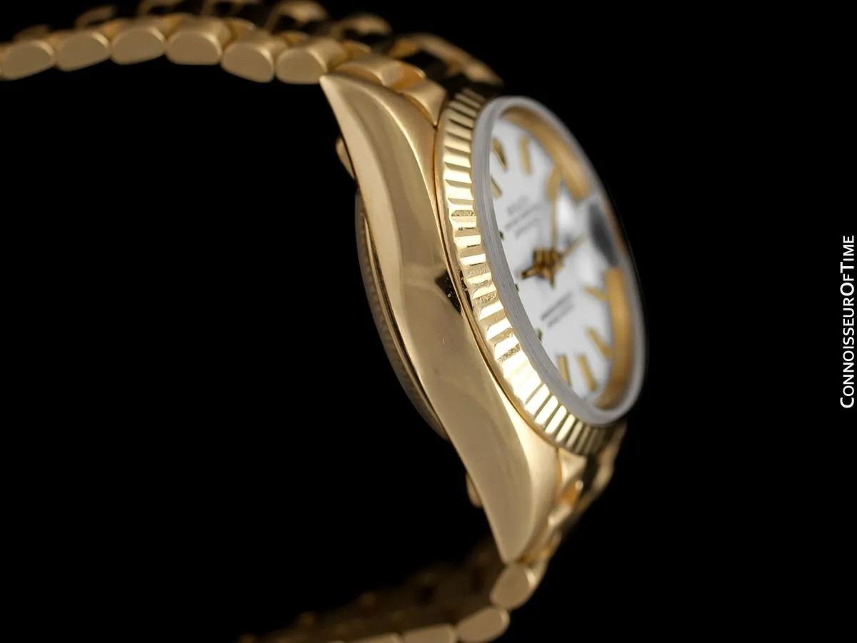 Rolex Ladies President Datejust, 69178 - 18K Gold