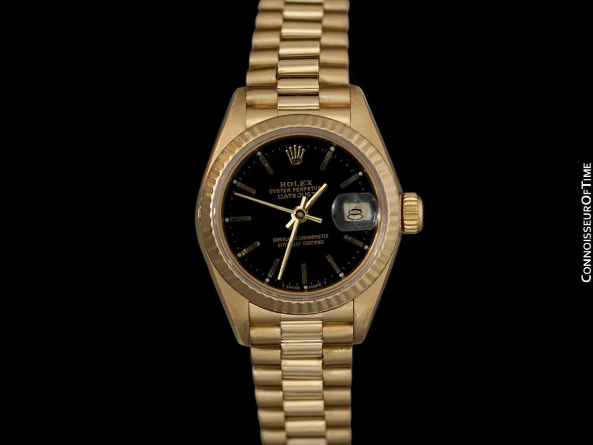 Rolex Ladies President Datejust, 69178 - 18K Gold