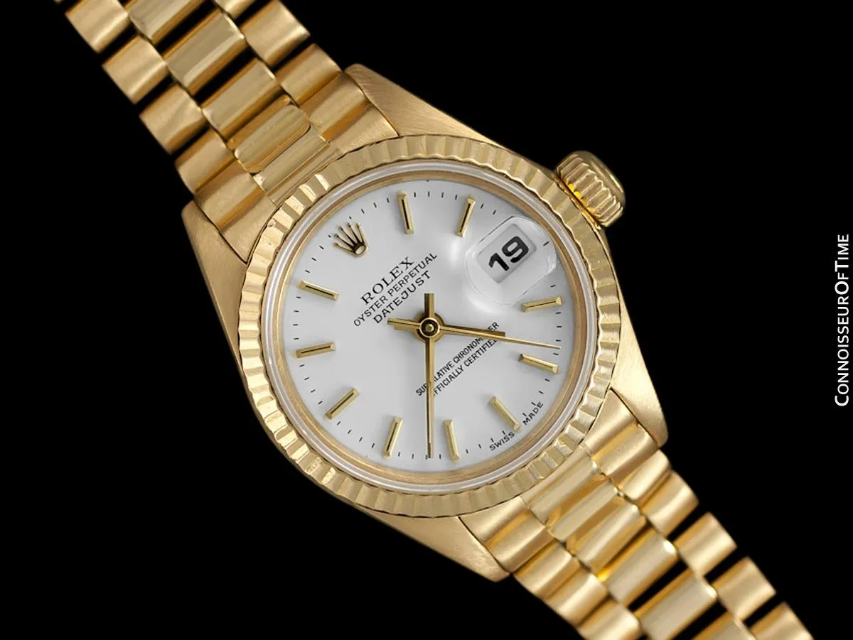 Rolex Ladies President Datejust, 69178 - 18K Gold