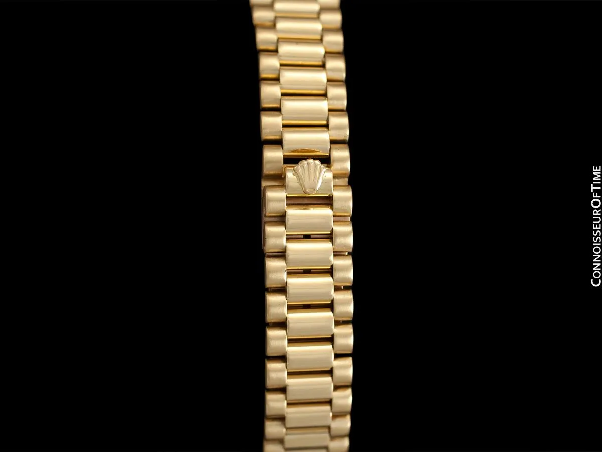 Rolex Ladies President Datejust, Quick-Setting Date, Silver Dial, 69178 - 18K Gold - Papers and Boxes