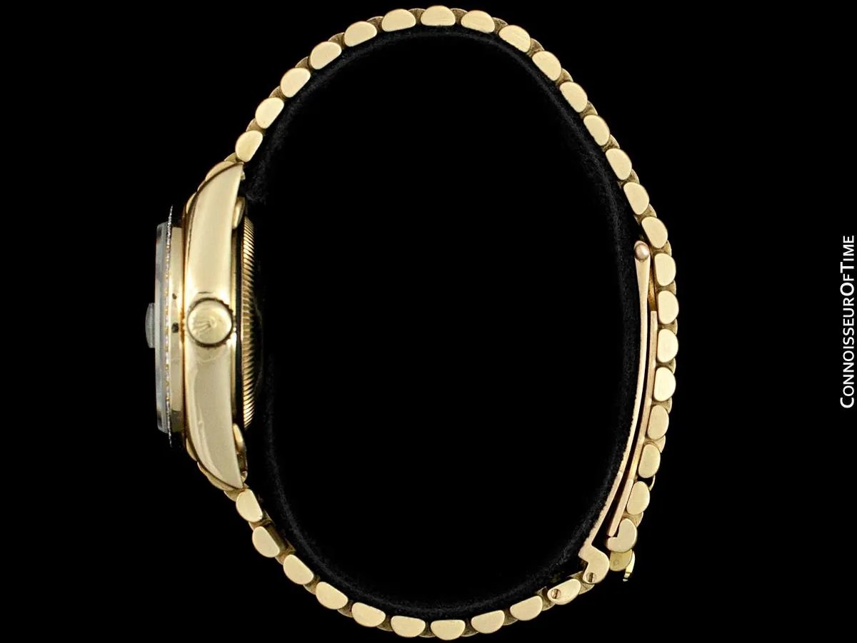 Rolex Ladies President Datejust Ref. 69178, Rolex Factory Diamonds - 18K Gold