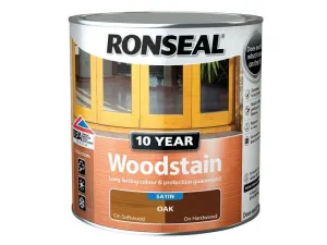 Ronseal 10 Year Woodstain Oak 750Ml