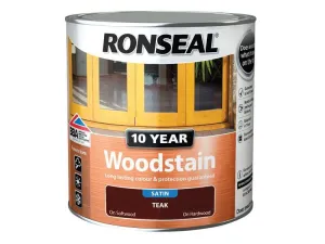 Ronseal 10 Year Woodstain Teak 2.5 Litre