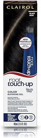 Root Touch-Up by Natural Instincts Permanent Hair Dye, 2 Black Hair Color, Pack of 1