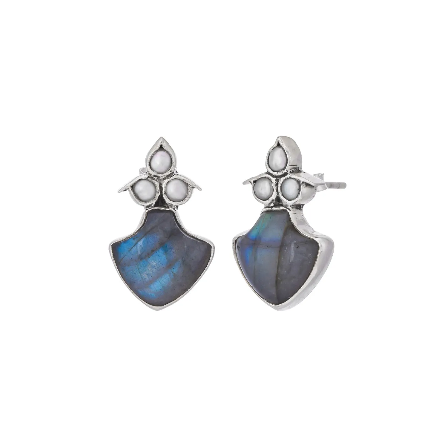 Rosa Labradorite Earrings