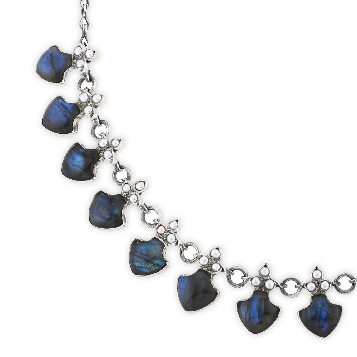 Rosa Labradorite Necklace