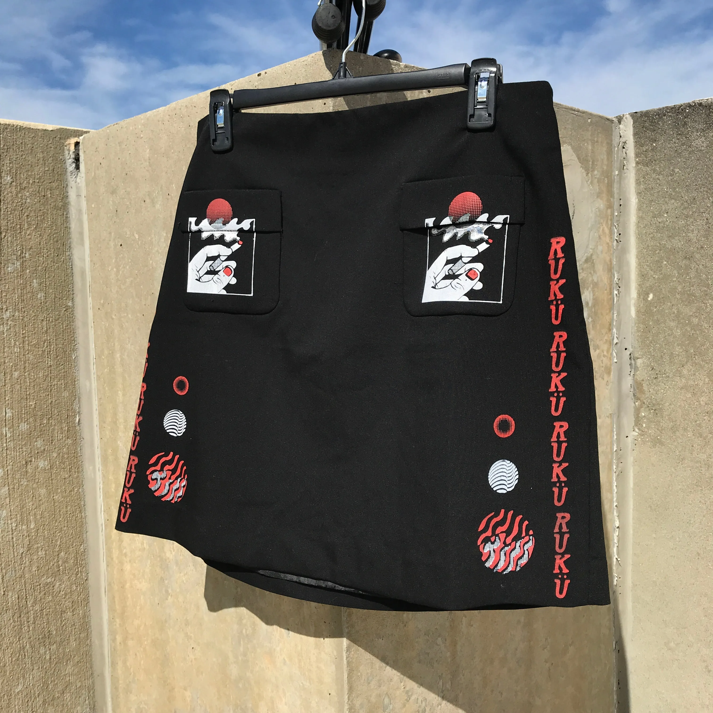 RUKU ROSE SKIRT