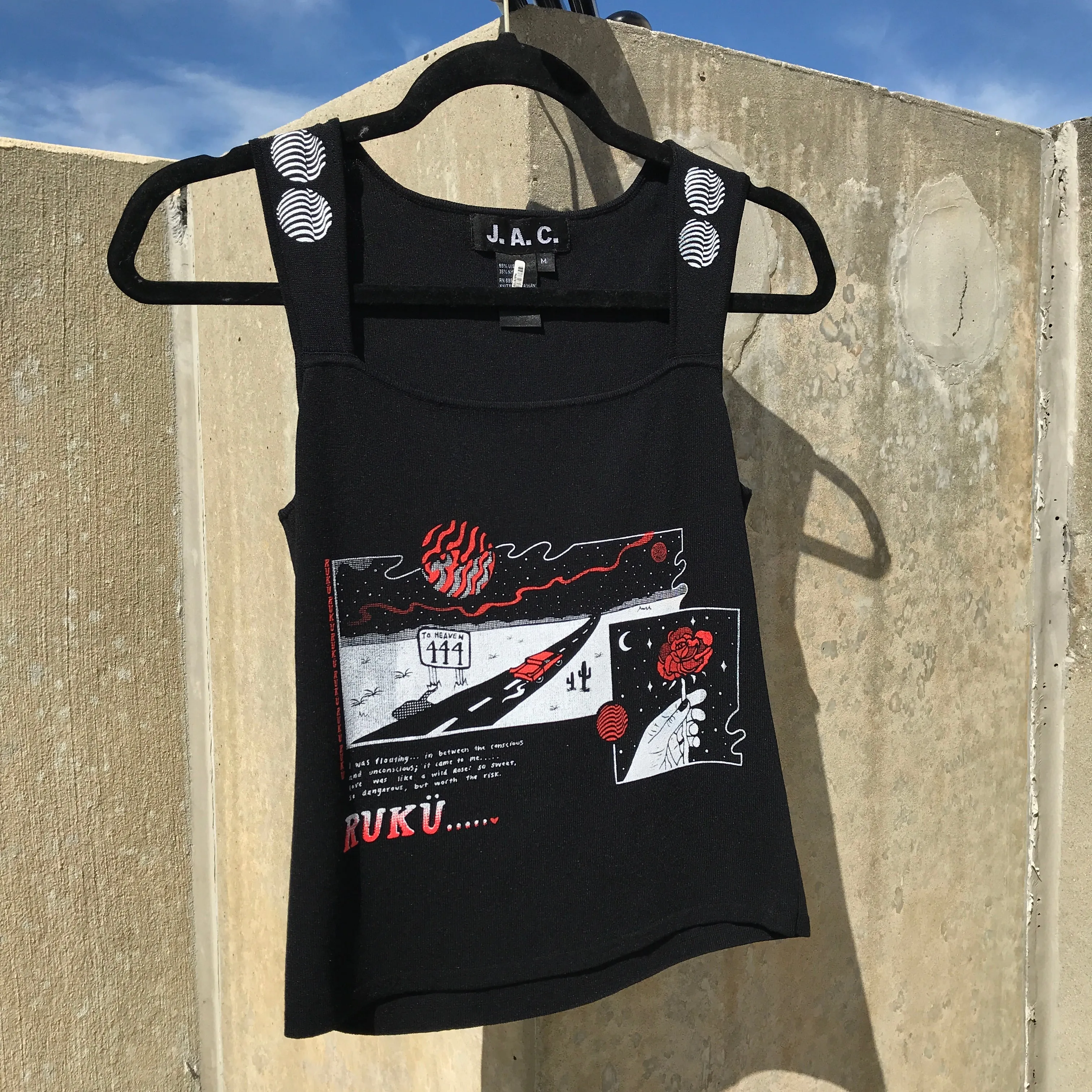 RUKU ROSE TOP