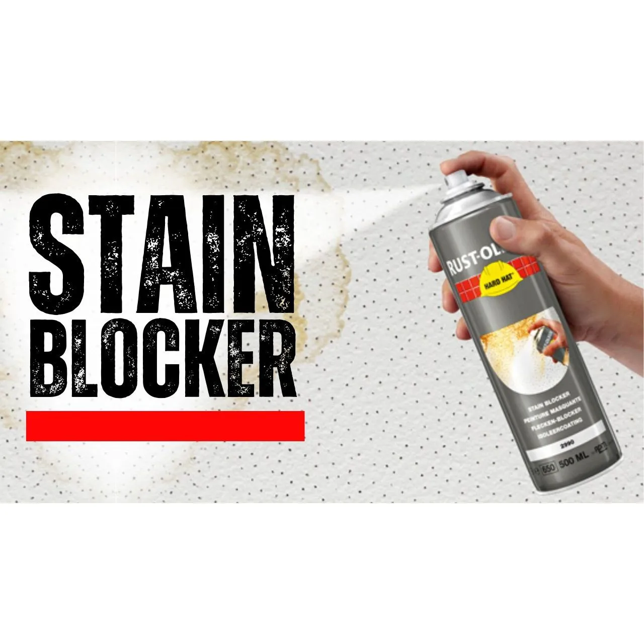RUST-OLEUM 2990 Stain Blocker | Matt white