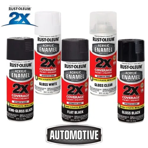 Rust-Oleum 2X Automotive Acrylic Enamel Paint   Primer Rustoleum
