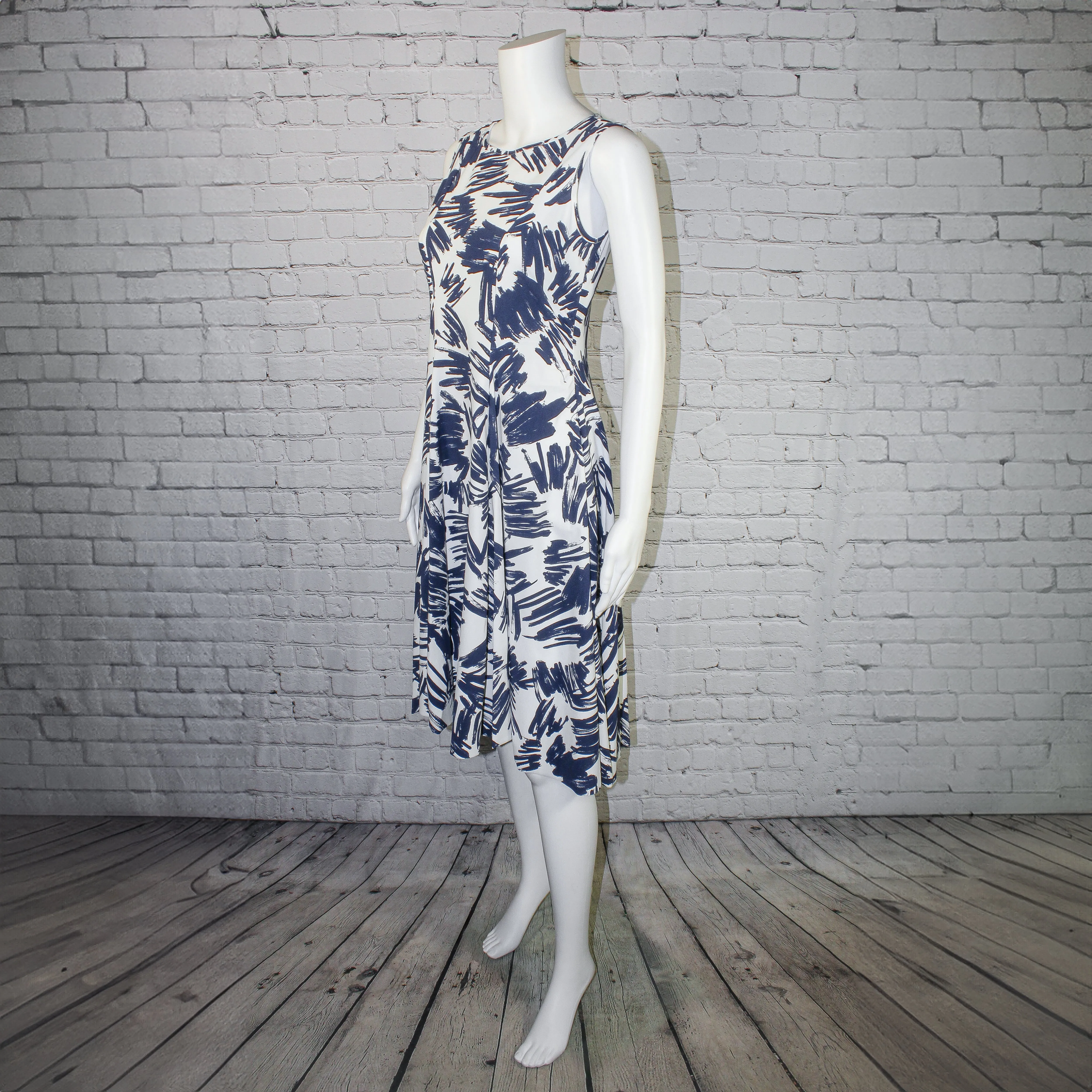 SALE! Victory Dress in Prussian Flutter by Porto