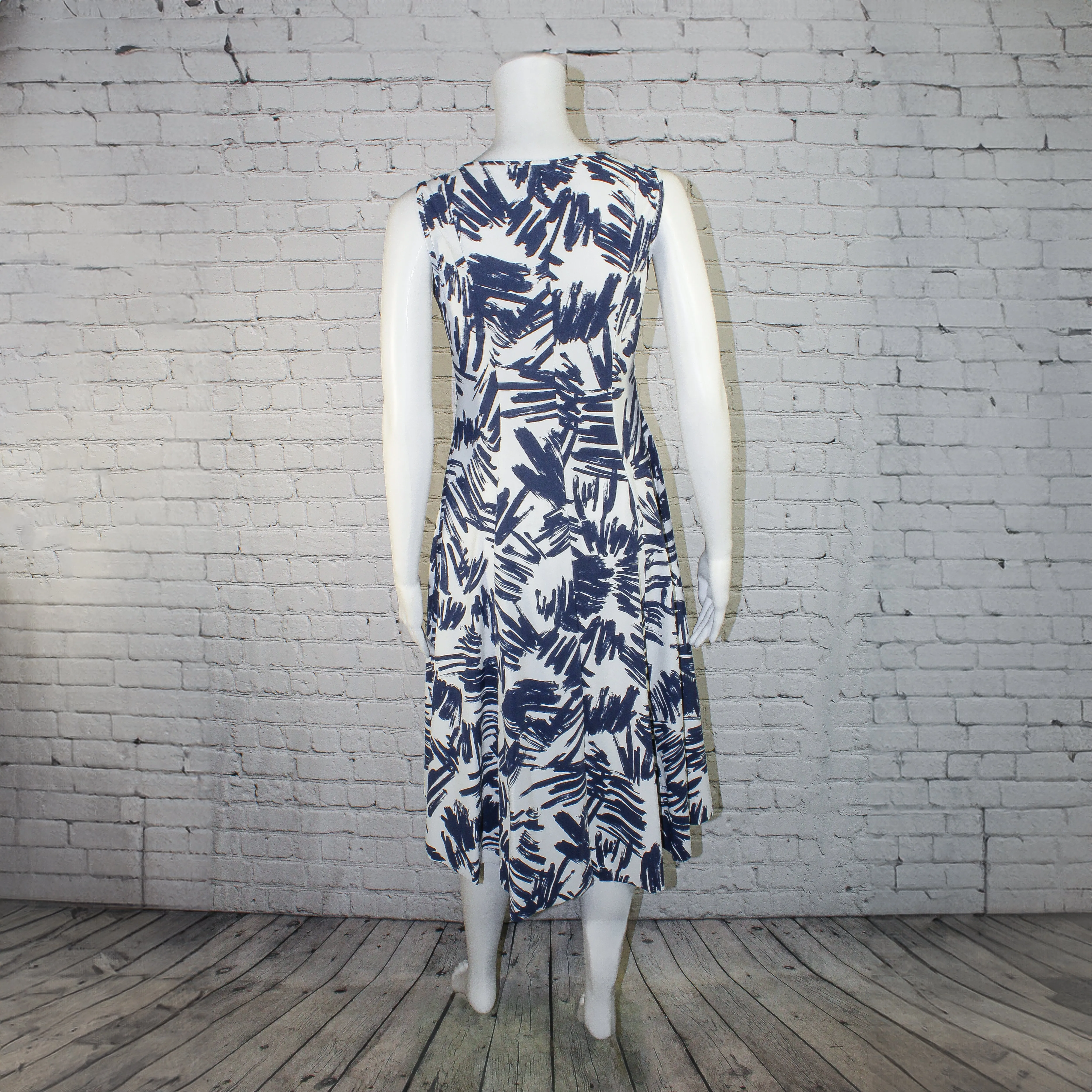 SALE! Victory Dress in Prussian Flutter by Porto