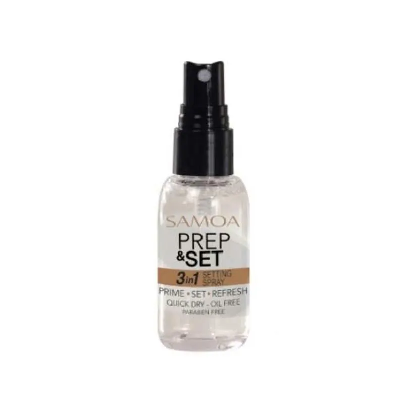 Samoa prep & set 3 in 1 setting spray 100ml