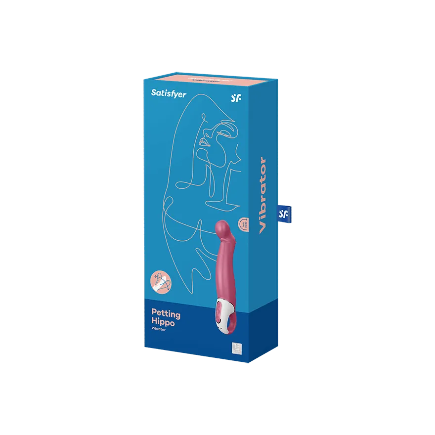 Satisfyer Vibes Petting Hippo Rechargeable GSpot Vibrator