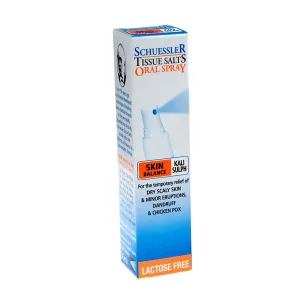 Schuessler Tissue Salts Skin Balance Oral Spray Kali Sulph 30mL