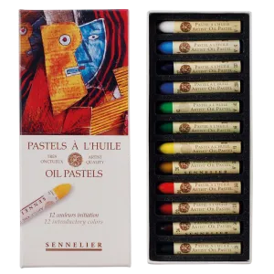 Sennelier Oil Pastel 12-Color Set