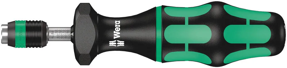 Series 7400 Kraftform adjustable torque screwdrivers (2.5-29.0 in. lbs.) with Rapidaptor quick-release chuck, 7446 x 11-29 in. lbs.