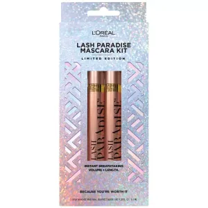 Set de Mascaras de Pestañas L'Oreal Paris Voluminous Lash Paradise Duo Pack