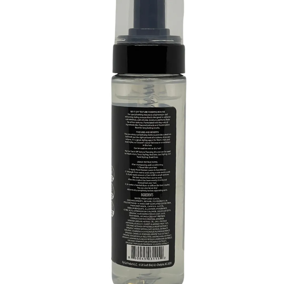 SET IT OFF TEXTURE FOAMING MOUSSE