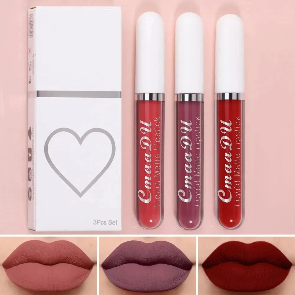 Sexy Long Lasting Velvet Matte Lip Gloss Liquid Lipstick