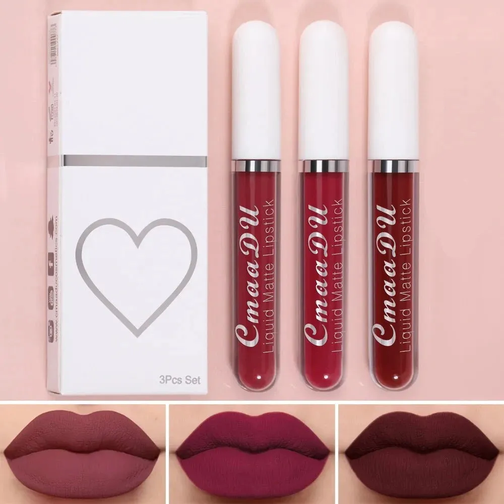 Sexy Long Lasting Velvet Matte Lip Gloss Liquid Lipstick