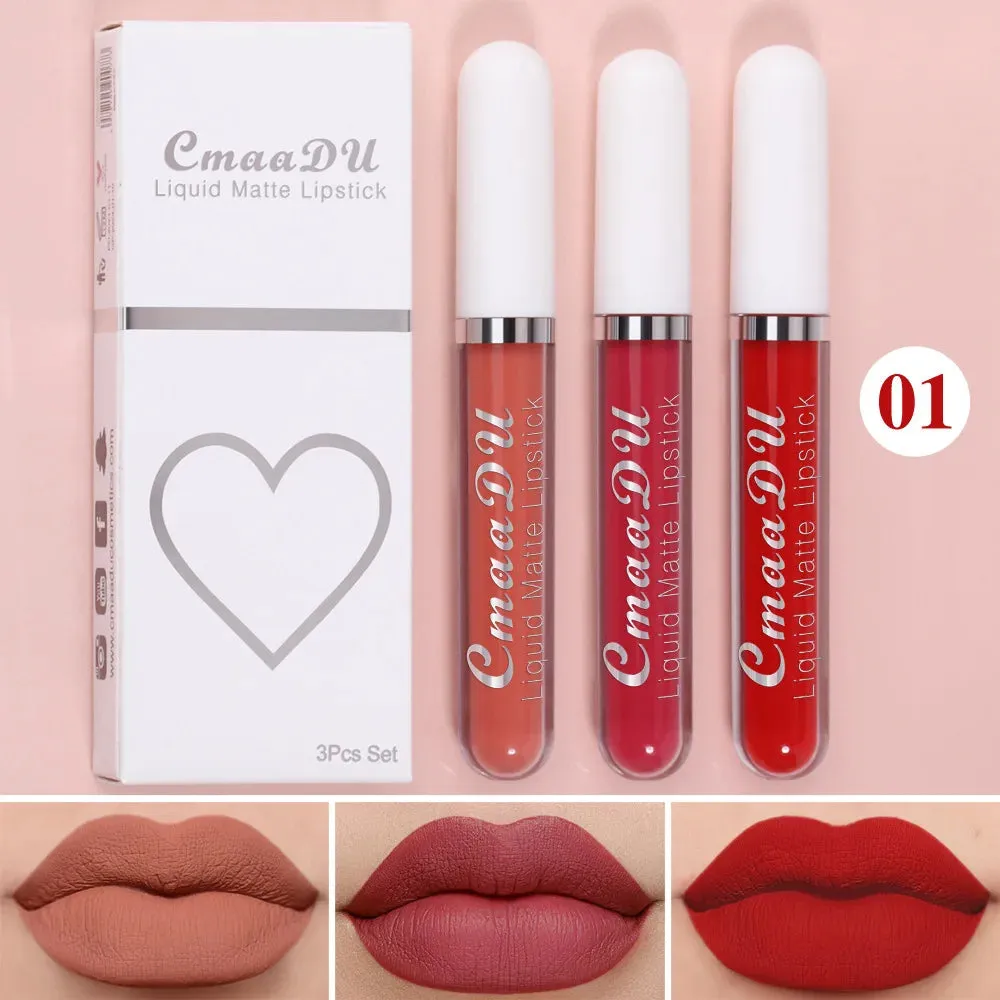 Sexy Long Lasting Velvet Matte Lip Gloss Liquid Lipstick
