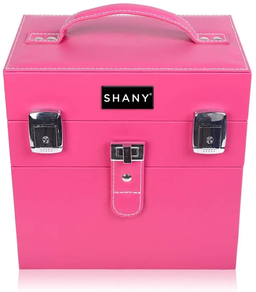 SHANY Color Matters - Nail Accessories Organizer and Makeup Train Case - Sugar Gum! Retails $65 