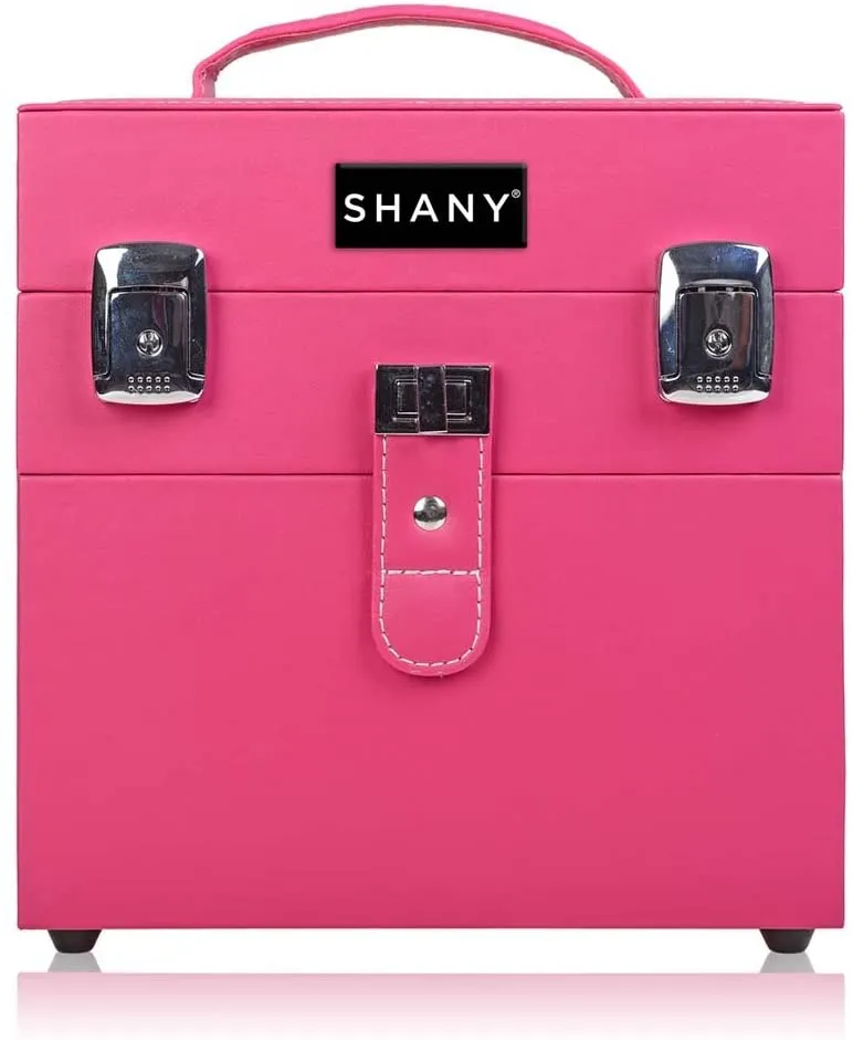 SHANY Color Matters - Nail Accessories Organizer and Makeup Train Case - Sugar Gum! Retails $65 
