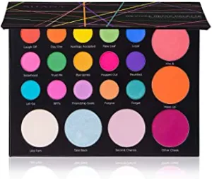 SHANY Revival Remix Palette - 21-Color Eye & Cheek Palette with 15 Matte and Shimmer Eyeshadows, 3 Highlighters and 3 Blushes