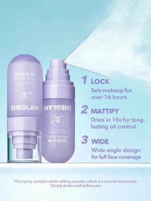 SHEGLAM Lock'd In Setting Spray - 55 ml