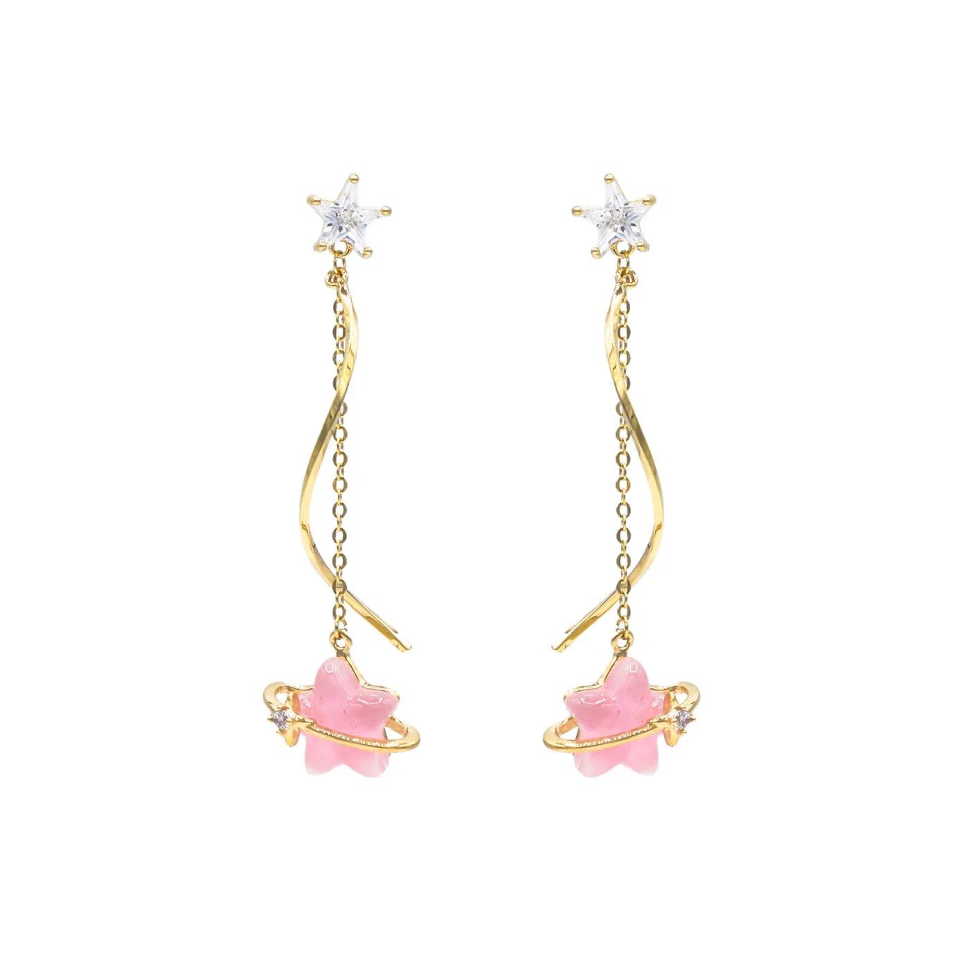Shooting Star Drop Earrings