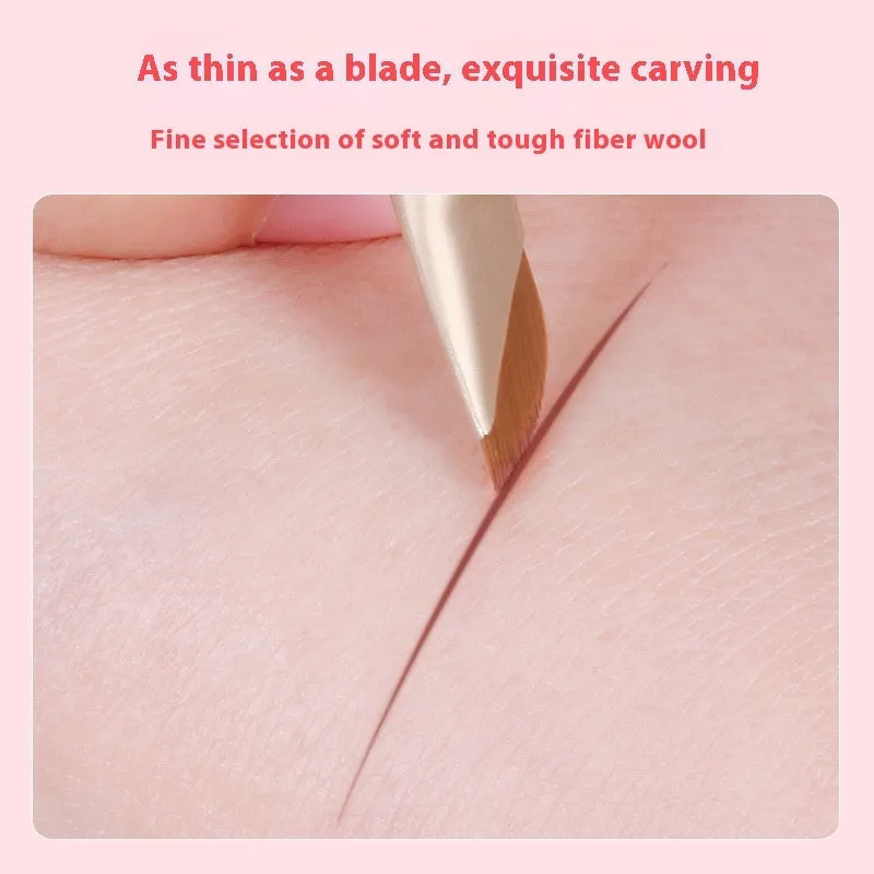 Sickle Eyeliner Brush Soft Hair Eye Blooming Blush Concealer