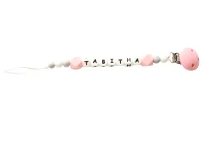 Silicone Dummy clip with name