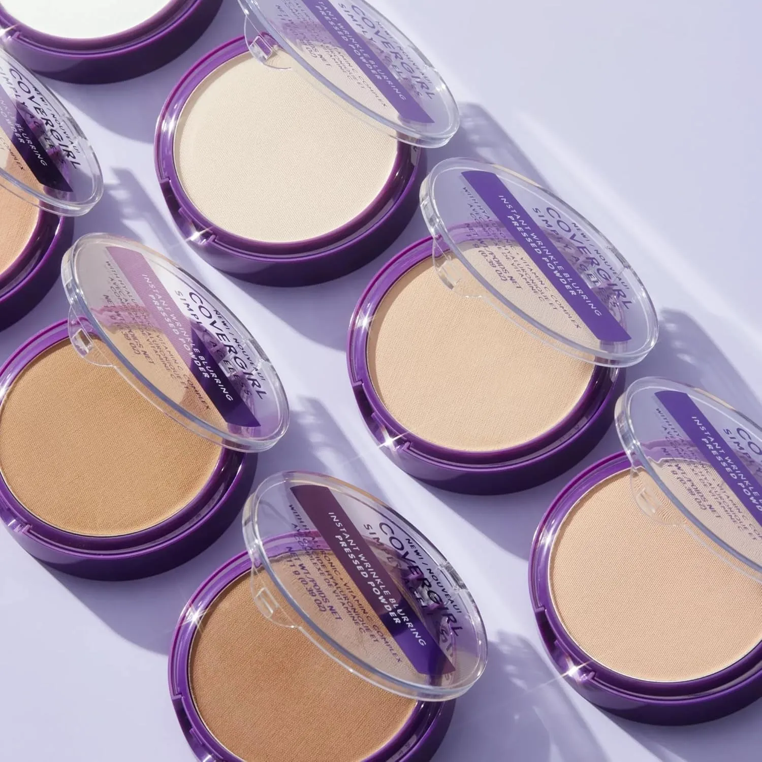 Simply Ageless Instant Wrinkle Blurring Pressed Powder, Buff Beige, 0.39 Oz.